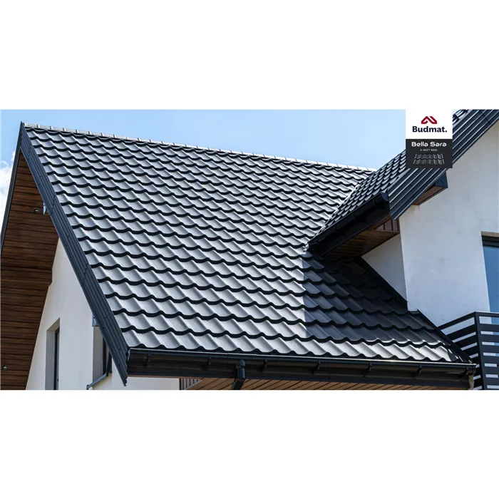 BUDMAT / BELLA SARA 350/1150 D-MAT PLUS RAL 9005 - černá