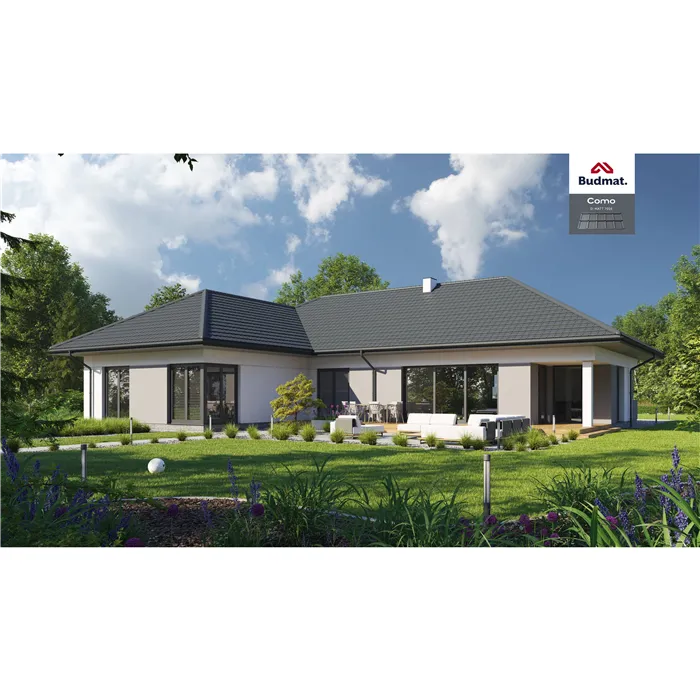 BUDMAT / COMO 350/1216 D-MAT PLUS RAL 7016 STANDARD - antracit