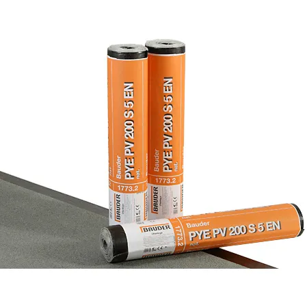 BAUDER / PYE PV 200 S5 břidlice červená (1 × 5 m = 5 m²)