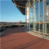 SEMMELROCK PENTER / pálená cihlová dlažba 20x10x4,5 cm - Rot