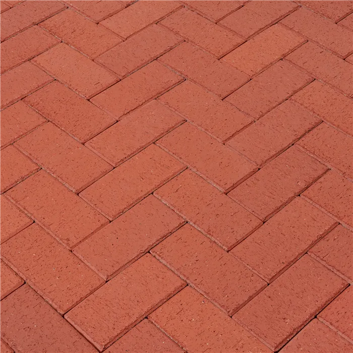 SEMMELROCK PENTER / pálená cihlová dlažba 20x10x4,5 cm - Rot
