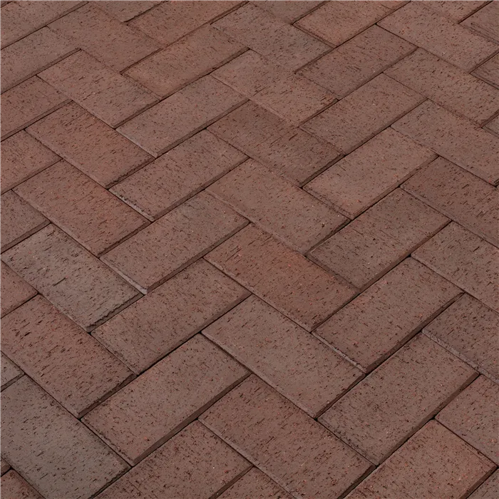 SEMMELROCK PENTER / pálená cihlová dlažba 20x10x5,2 cm - Schwarzbraun