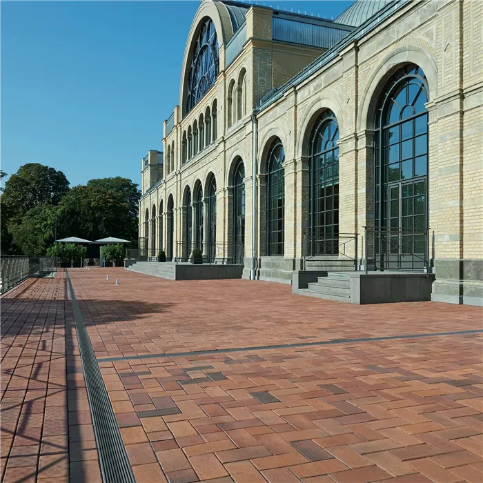 SEMMELROCK PENTER / pálená cihlová dlažba 20x10x5,2 cm - Florenzbunt