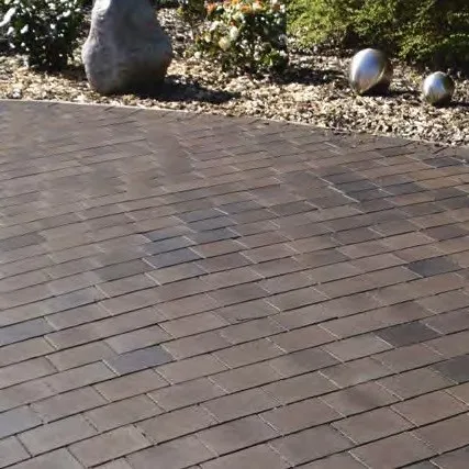 SEMMELROCK PENTER / pálená cihlová dlažba 20x10x5,2 cm - Titan