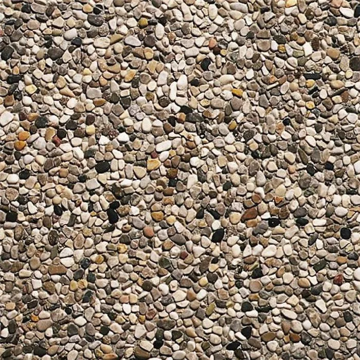 SEMMELROCK PICOLA / vymývaná dlaždice s hrubším povrchem 40,5x40,5x3,8 cm - říční stěrk hnědá