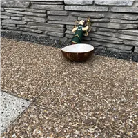 SEMMELROCK PASTELLA / vymývaná dlaždice z přírodního kamene 40,5x40,5x3,8 cm - středomořská hnědá