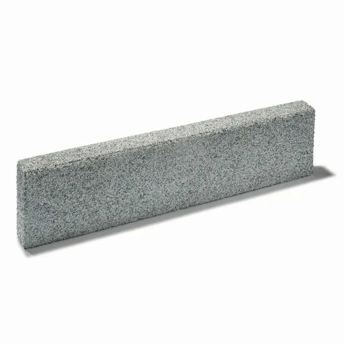 SEMMELROCK LA LINIA / obrubník 100x8x25 cm, pískovaný povrch - granit světlá