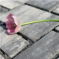 SEMMELROCK CITYTOP Eko Kombi / dlažba se zkosenou hranou, výška 6 cm - bíločerná