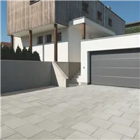 SEMMELROCK SENSO GRANDE / velkoformátová dlažba 60x40x8 cm, Semmelrock Protect - světle šedá