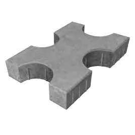 SEMMELROCK PUNTO / eko dlažba 30% biologicky aktivní část zpevněné plochy 60x40x10 cm - šedá