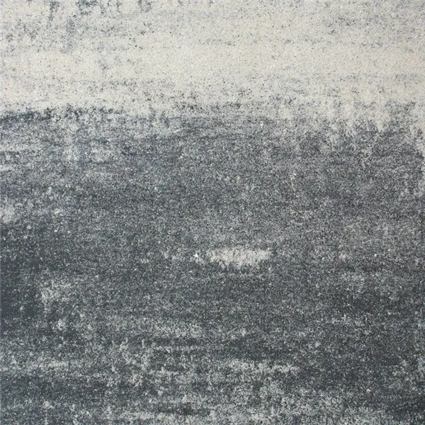 SEMMELROCK ZAHRADNÍ DLAŽDICE ELEGANT / dlaždice se zkosením 50x50x4 cm - bíločerná