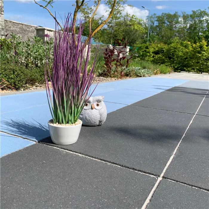 SEMMELROCK ASTI Natura protect / dlaždice bez zkosení 60x30x8 cm - ocelově černá