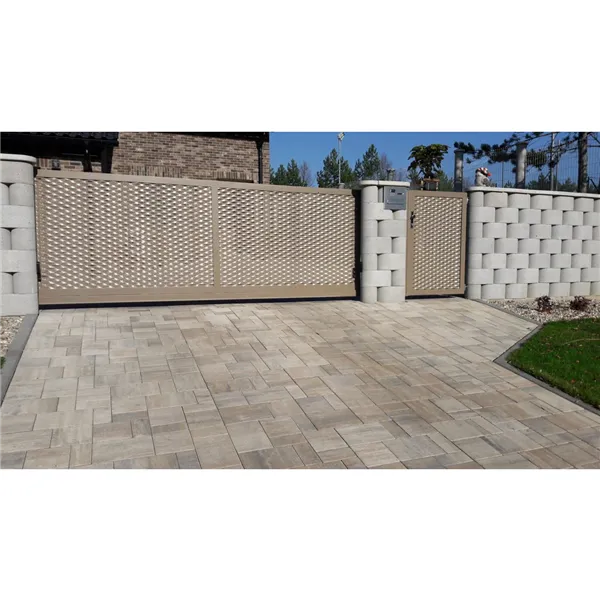 SEMMELROCK CITYTOP Elegant Kombi protect / dlažba se zkosenou hranou, výška 6 cm, PaveLock System - bílohnědočerná