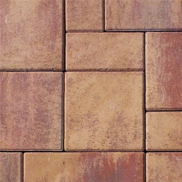 SEMMELROCK CITYTOP Elegant Kombi / dlažba se zkosenou hranou, výška 6 cm, PaveLock System - triomix podzim