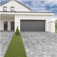 SEMMELROCK ASTI Kombi protect / dlažba s hladkým povrchem bez zkosené hrany, výška 7 cm, PaveLock System - bíločerná