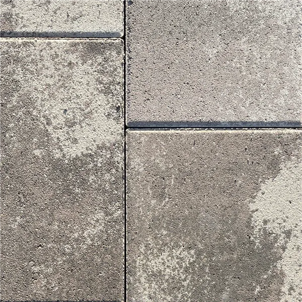 SEMMELROCK CITYTOP Elegant Kombi / dlažba se zkosenou hranou, výška 6 cm, PaveLock System - lávově šedohnědá melírovaná