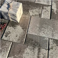 SEMMELROCK CITYTOP Elegant Kombi protect / dlažba se zkosenou hranou, výška 6 cm, PaveLock System - lávově šedohnědá melírovaná