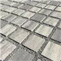 SEMMELROCK VEGETAČNÍ KÁMEN / eko dlažba 30 % RC 20x20x8 cm - bíločerná