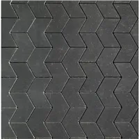 SEMMELROCK ARTE Smart / dlažba se zkosenou hranou, výška 6 cm, PaveLock System - třpytivě ocelově černá