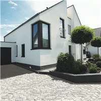 SEMMELROCK ARTE Smart / dlažba se zkosenou hranou, výška 6 cm, PaveLock System - bíločerná