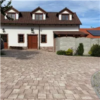 SEMMELROCK APPIA ANTICA / dlažba neotloukaná 19,2x11,3x8 cm, nášlapná vrstva v jemném stínování - lávově červená melír.