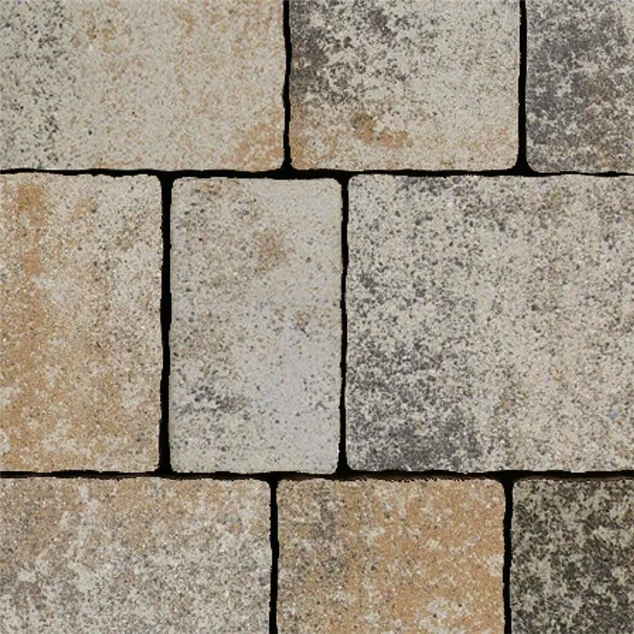 SEMMELROCK APPIA ANTICA / dlažba neotloukaná 19,2x11,3x8 cm, nášlapná vrstva v jemném stínování - lávově šedá melír.