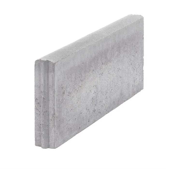 SEMMELROCK ZAHRADNÍ OBRUBNÍK / 100x5x20 cm, horní plocha oblá - šedá