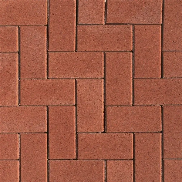 SEMMELROCK CITYTOP Obdélník / dlažba se zkosenou hranou 20x10x6 cm - červená