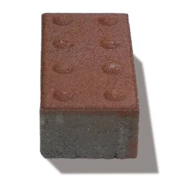 SEMMELROCK DLAŽBA PRO NEVIDOMÉ / obdélník 20x10x6 cm - červená