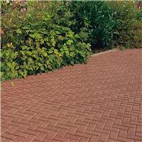 SEMMELROCK CITYTOP Obdélník / dlažba se zkosenou hranou 20x10x8 cm - červená