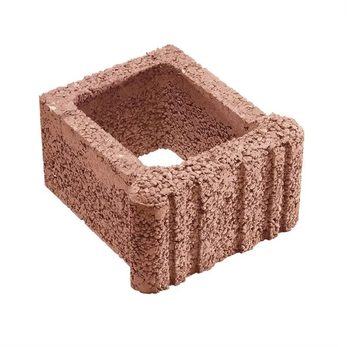 SEMMELROCK JEŠTĚDSKÝ KÁMEN / tvarovka pro zpevnění svahu 31x33x19 cm - červená