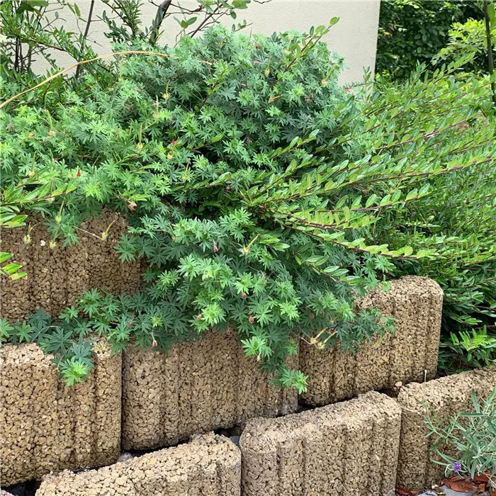 SEMMELROCK JEŠTĚDSKÝ KÁMEN / tvarovka pro zpevnění svahu 31x33x19 cm - okrová