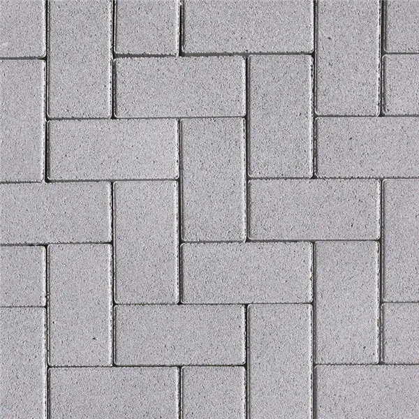 SEMMELROCK CITYTOP Obdélník (hladká) / dlažba bez zkosené hrany 20x10x8 cm - šedá