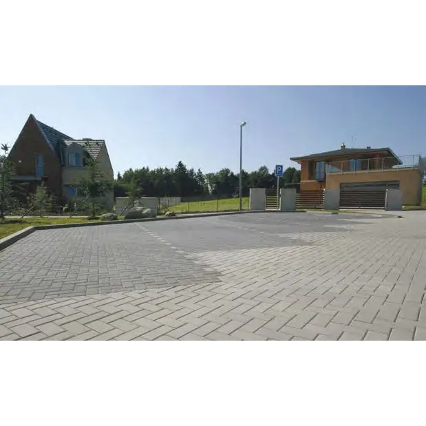 SEMMELROCK CITYTOP Obdélník (hladká) / dlažba bez zkosené hrany 20x10x8 cm - šedá