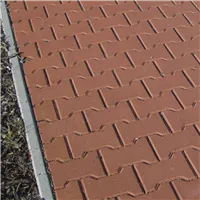 SEMMELROCK ÍČKO 8 / dlažba bez zkosené hrany hladká (skladba) 20x16,5x8 cm - červená