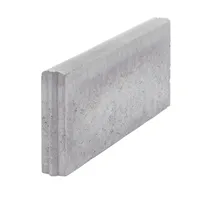 SEMMELROCK ZAHRADNÍ OBRUBNÍK / 100x5x30 cm, horní plocha oblá - šedá