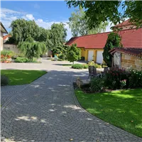 SEMMELROCK ARTE Pražská kostka / segmentová oblouková dlažba, výška 10 cm, PaveLock System - šedočerná stínovaná