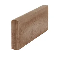 SEMMELROCK ZAHRADNÍ OBRUBNÍK / 100x5x20 cm, horní plocha oblá - karamelová