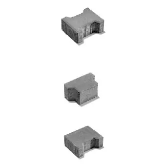 SEMMELROCK ÍČKO 8 / dlažba se zkosenou hranou (neskladba) 20x16,5x8 cm - šedá