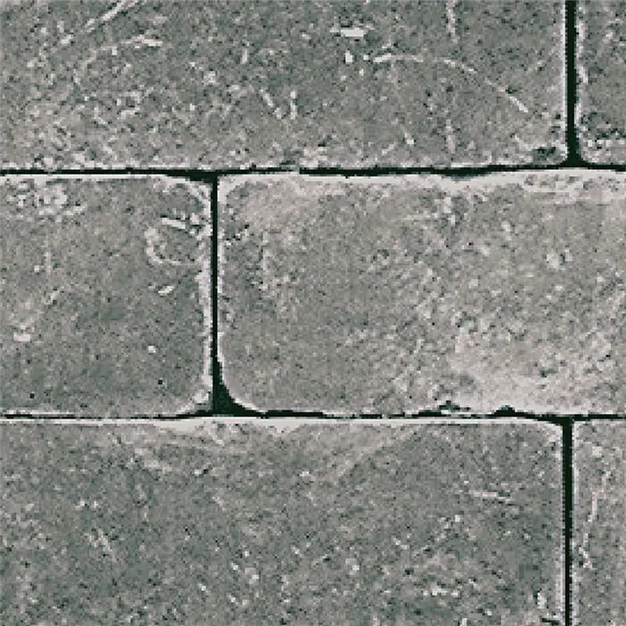 SEMMELROCK CASTELLO / plotový systém - stříška 33x25x8 cm, otloukaný povrch, rustikální vzhled, nepravidelné hrany - šedá