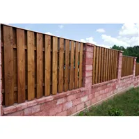 SEMMELROCK CASTELLO / plotový systém - stříška 33x25x8 cm, otloukaný povrch, rustikální vzhled, nepravidelné hrany - červená