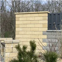 SEMMELROCK RIVAGO / plotový systém - základní kámen 40x20x16 cm, zdicí systém s hladkou pohledovou stranou - písková