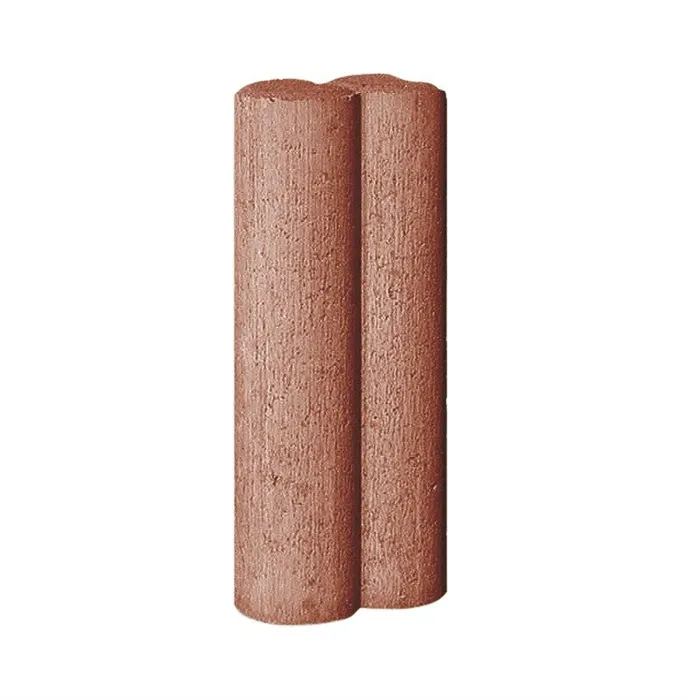 SEMMELROCK DUOFIX / obrubník 9,4x6x25 cm, plný beton - červená