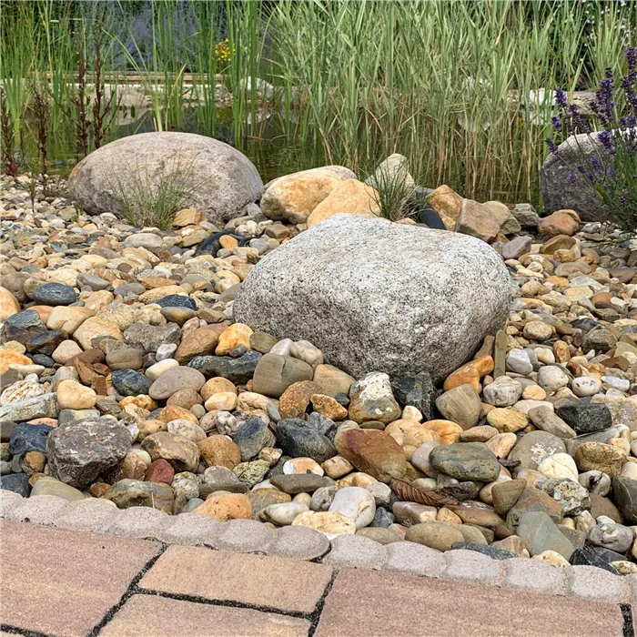 SEMMELROCK RANDFIX / obrubník 47x6x25 cm, plný beton - červená