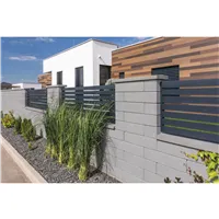 SEMMELROCK RIVAGO / plotový systém - prodloužený kámen 60x20x16 cm, zdicí systém s hladkou pohledovou stranou - šedá