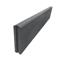 SEMMELROCK METRA 5 / chodníkový obrubník 100x5x20 cm, horní plocha rovná - antracit