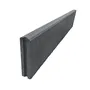 SEMMELROCK METRA 5 / chodníkový obrubník 100x5x20 cm, horní plocha rovná - antracit