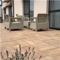 SEMMELROCK CITYTOP Grande kombi / dlažba s mikro zkosenou hranou, výška 6 cm - triomix podzim