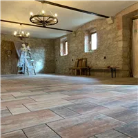 SEMMELROCK CITYTOP Grande kombi / dlažba s mikro zkosenou hranou, výška 6 cm - bíločervenočerná