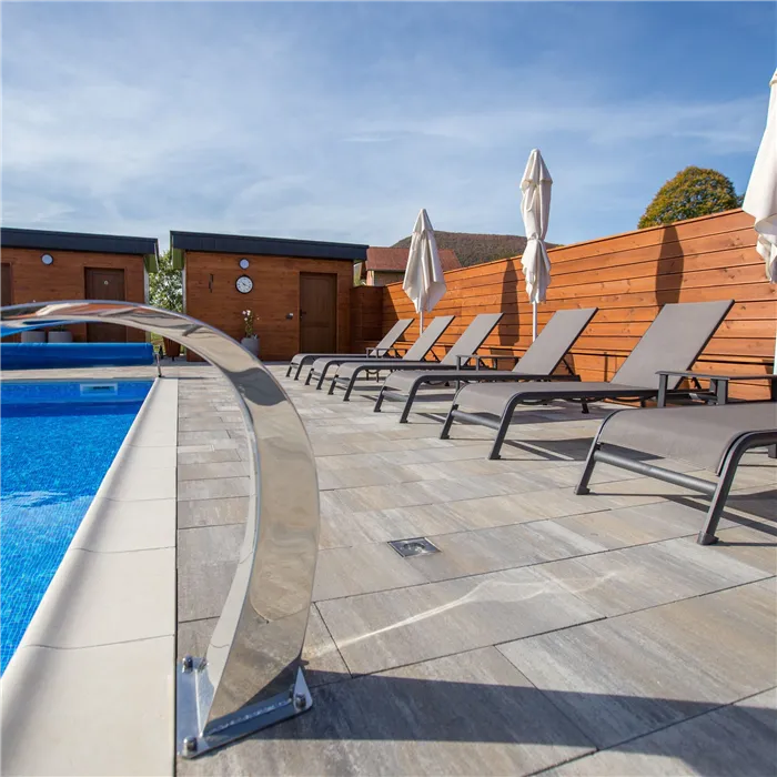 SEMMELROCK ASTI COLORI protect / dlaždice s rovnými hranami a Colorflow povrchem 60x30x8 cm - bílohnědočerná